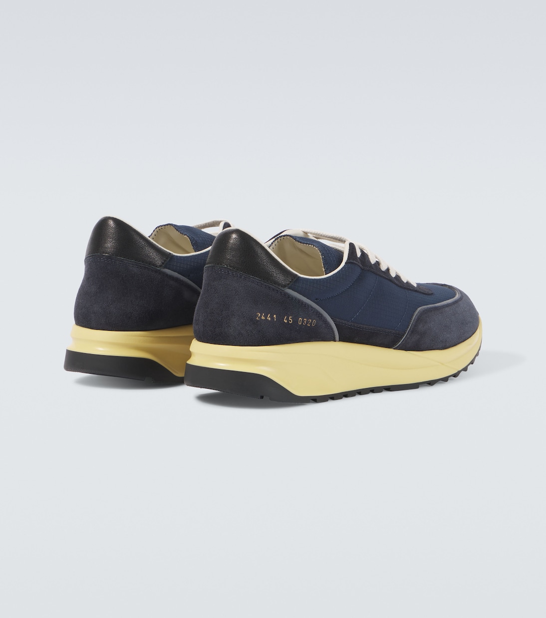Track Classic suede-trimmed sneakers | Common Projects