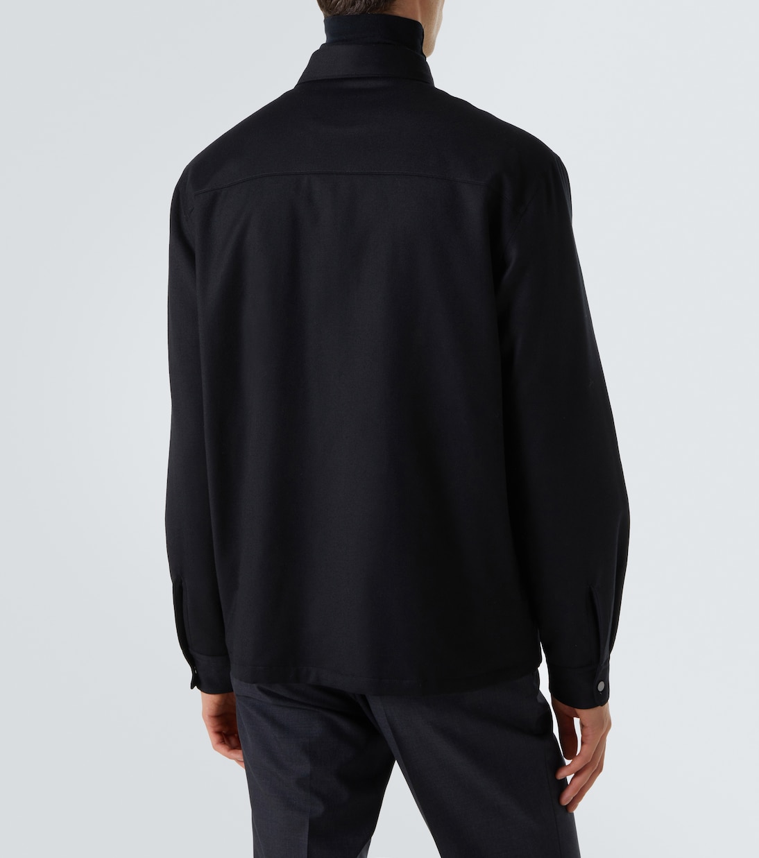 Hemdjacke aus Wolle | Zegna