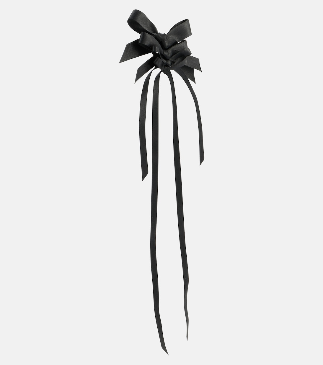 Boucles d’oreilles en satin | Simone Rocha