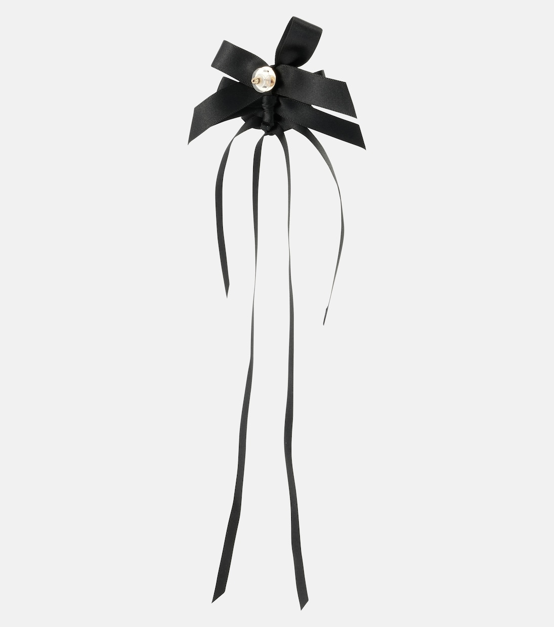 Boucles d’oreilles en satin | Simone Rocha