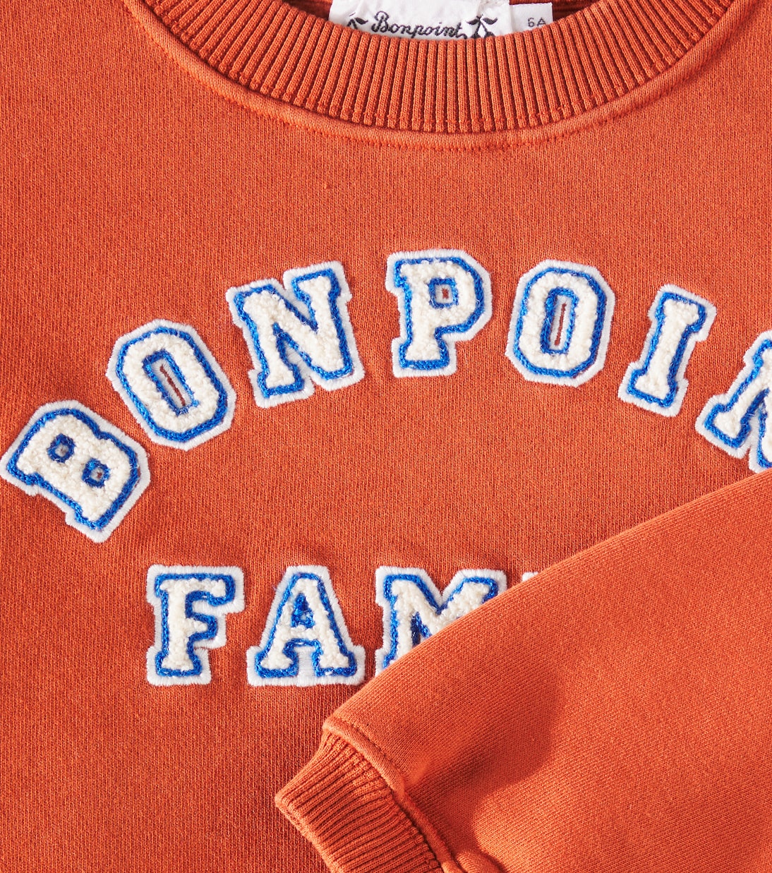 Besticktes Sweatshirt Tonino aus Baumwolle | Bonpoint