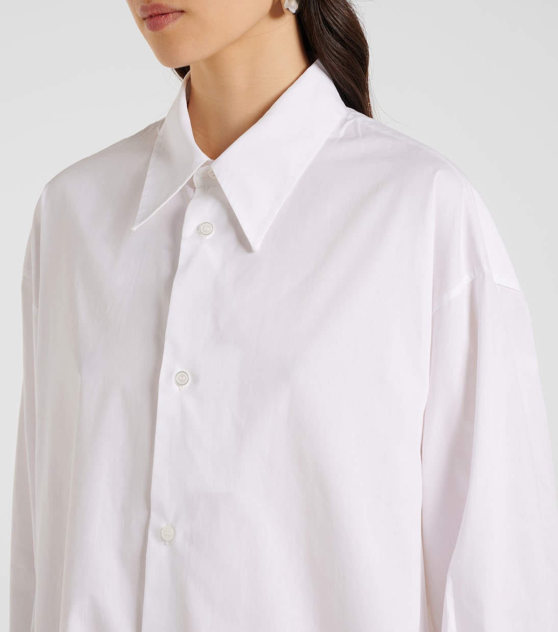 Robe chemise en coton | MM6 Maison Margiela