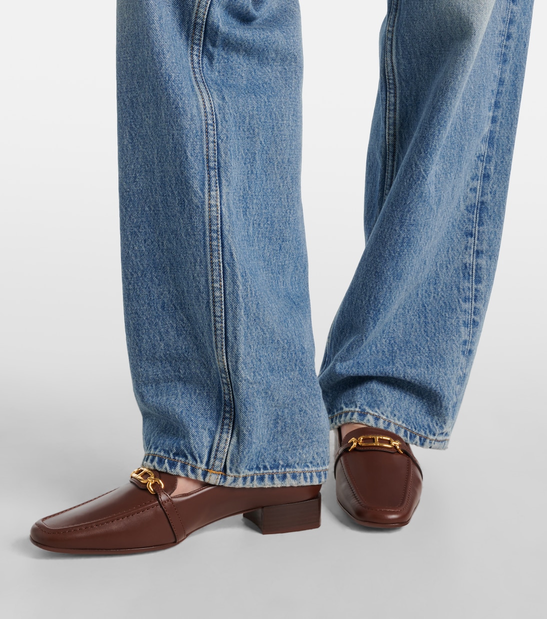 Verzierte Loafers Whitney aus Leder | Tom Ford