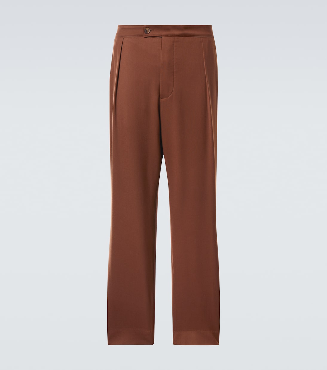 Pantalones rectos de lana | King & Tuckfield