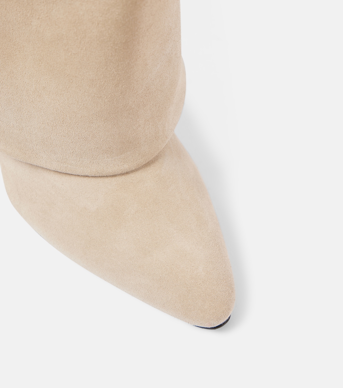 Cuissardes Shark Lock 95 en daim | Givenchy