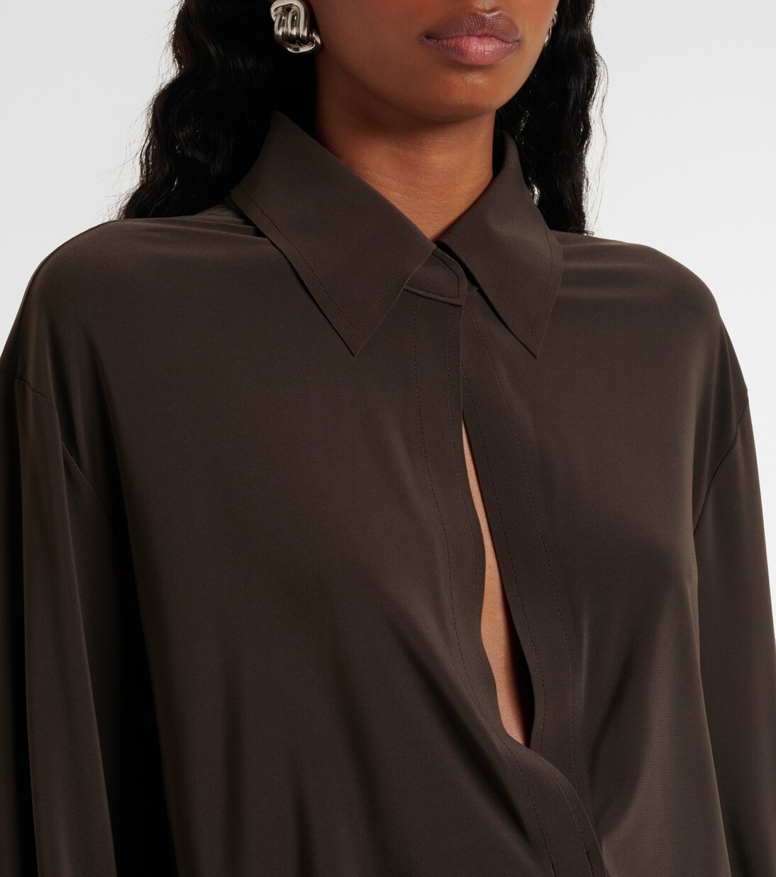 Shirred minidress | Norma Kamali