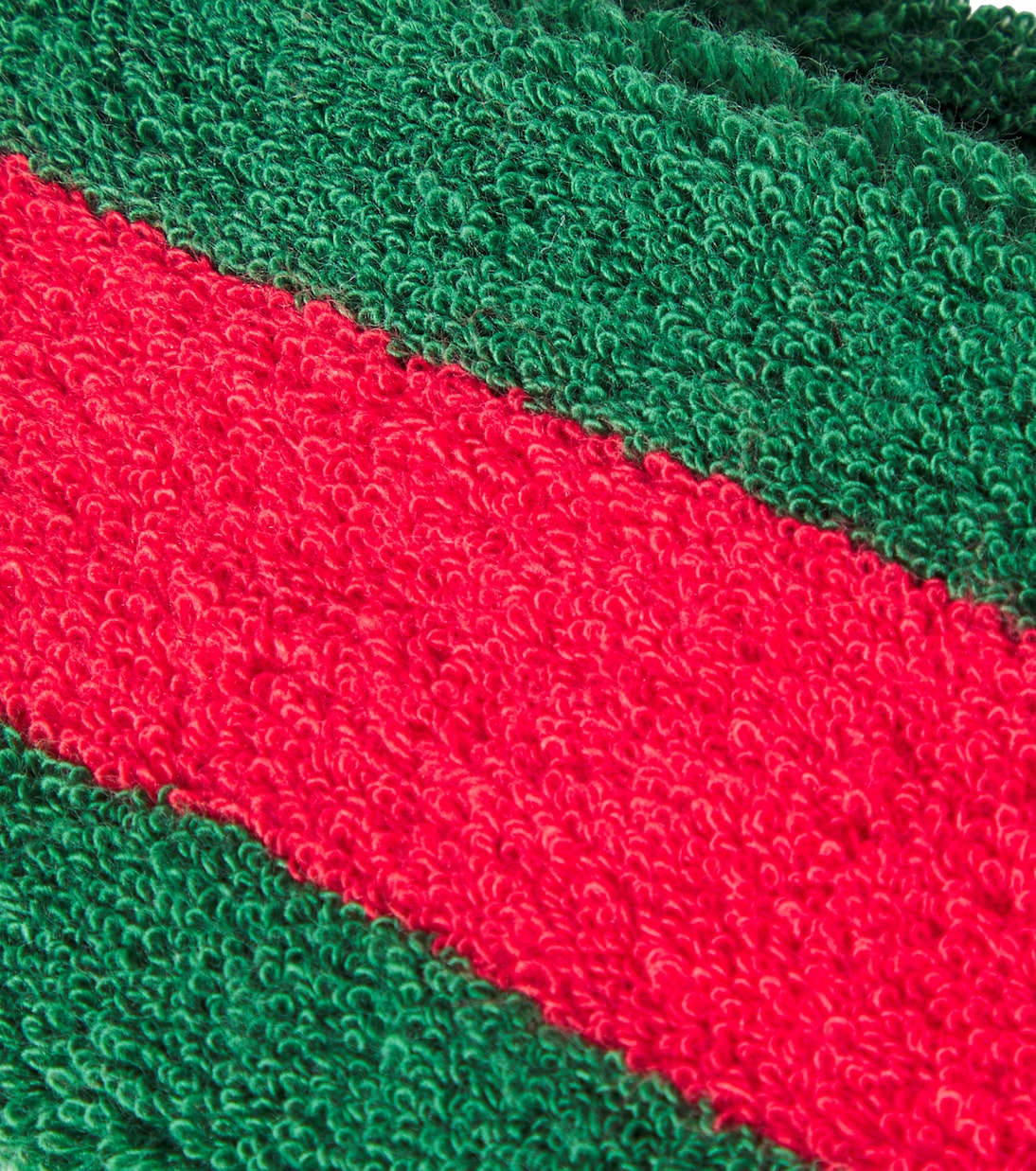 Web Stripe cotton-blend terry headband | Gucci Kids
