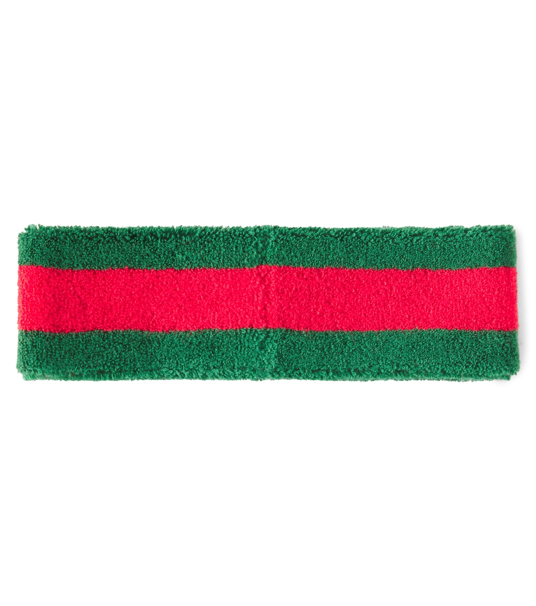 Web Stripe cotton-blend terry headband | Gucci Kids
