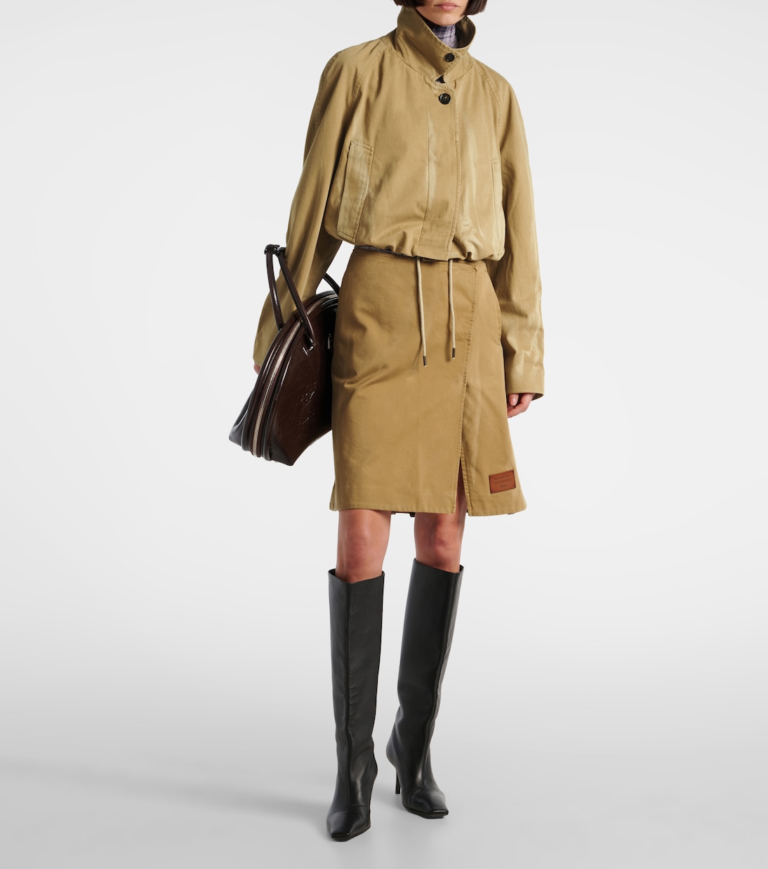 Giacca cropped in cotone | Acne Studios
