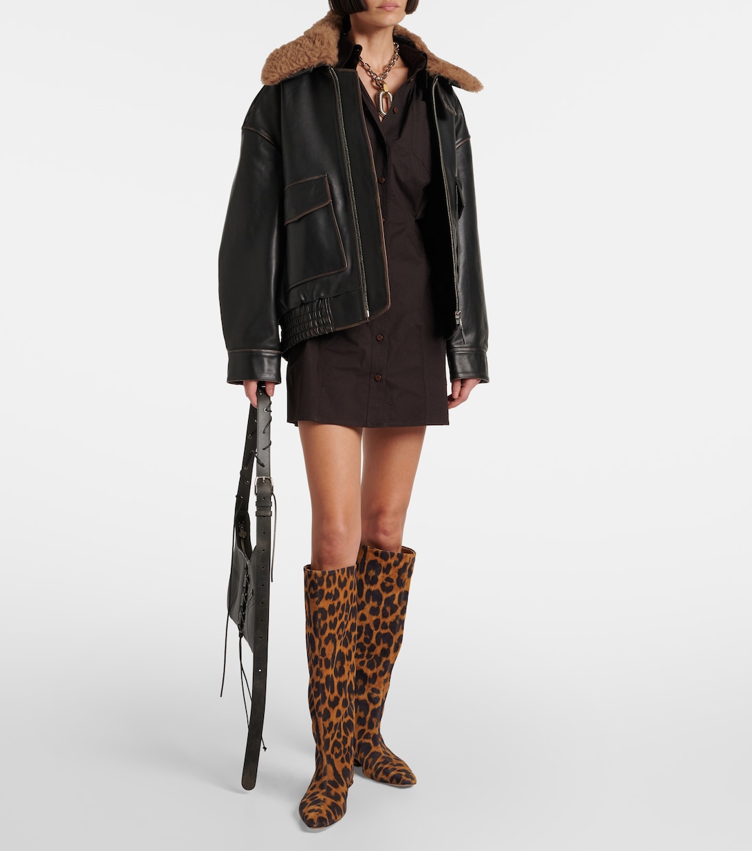 Bottes Bettina 25 en daim | Paris Texas