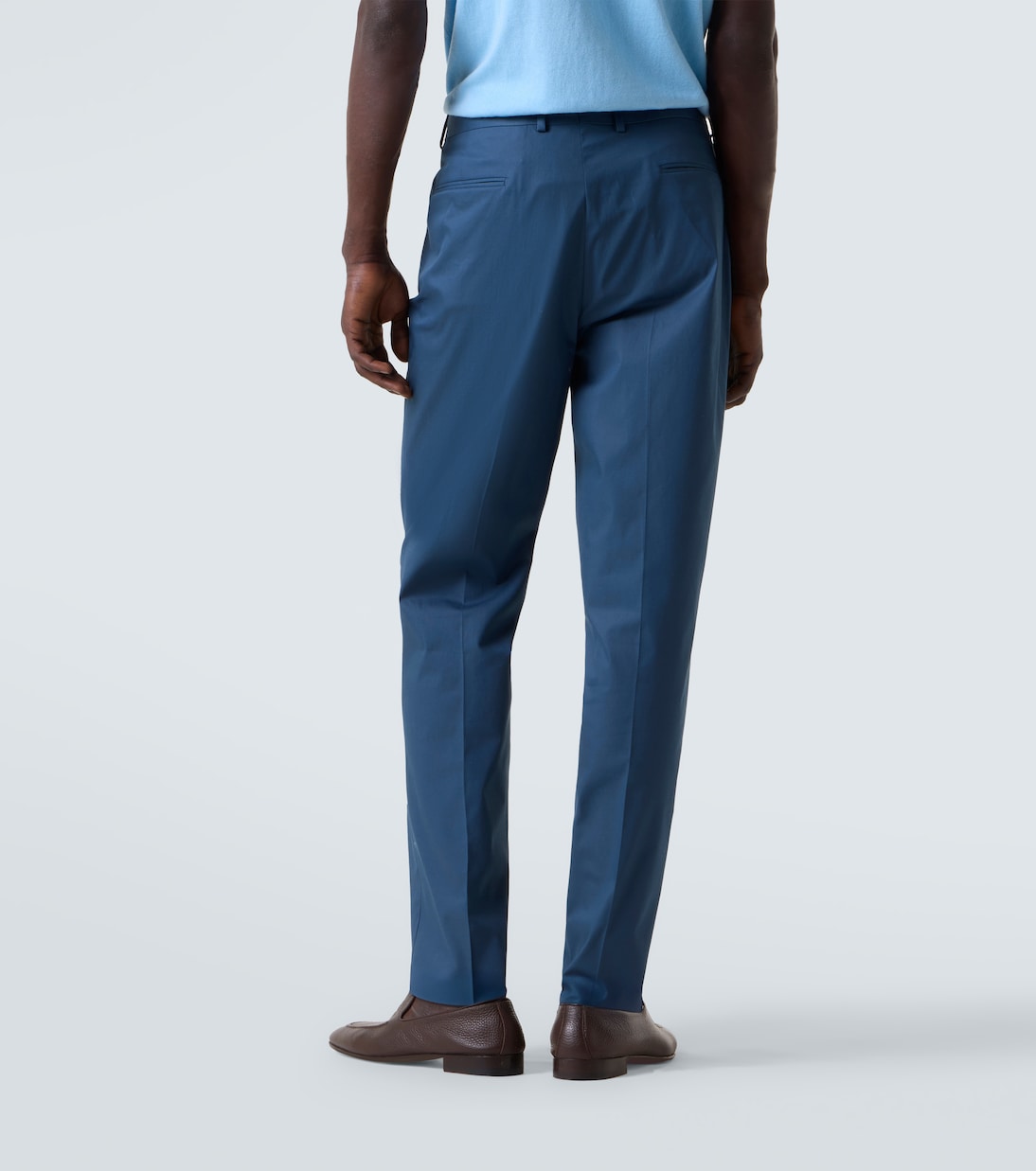 Pantalones rectos de algodón | Zegna