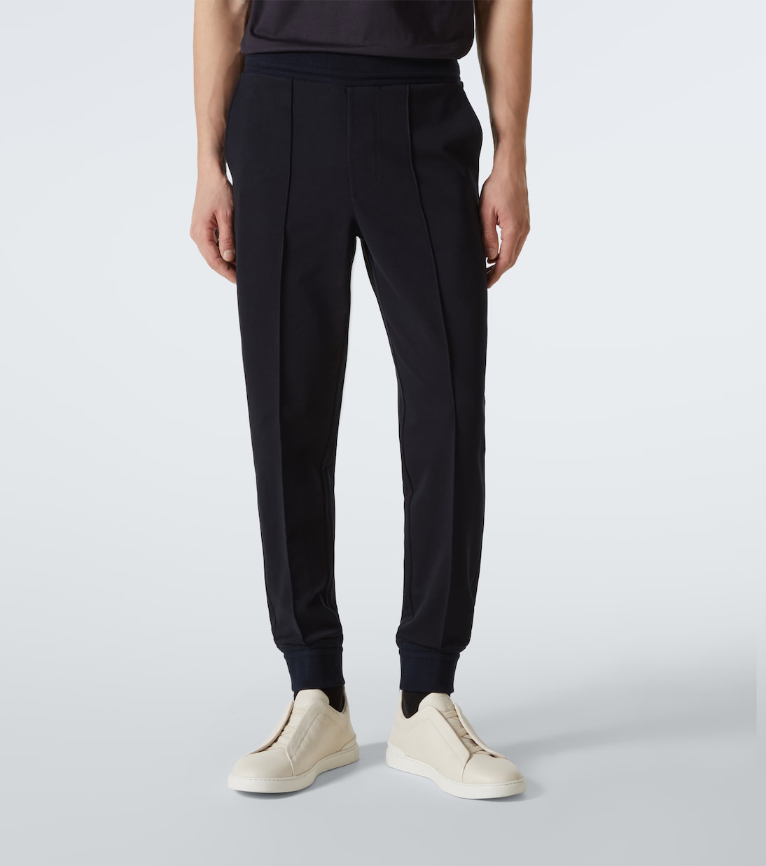 Pantalones deportivos de mezcla de algodón | Zegna