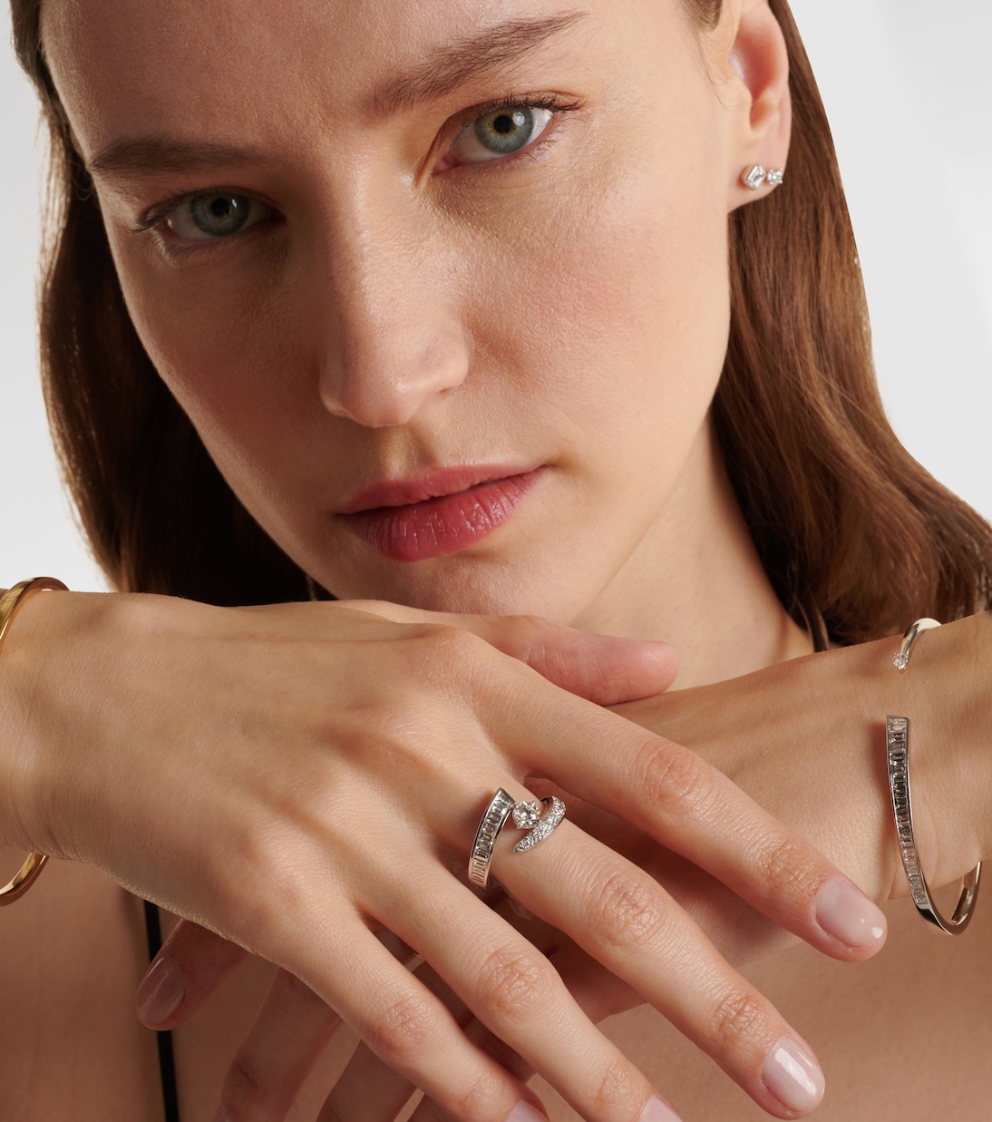 Anello Inner Fire in oro bianco 18kt con diamanti | Bucherer Fine Jewellery