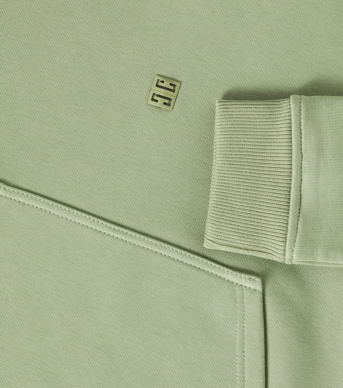 Felpa con cappuccio 4G in misto cotone | Givenchy Kids