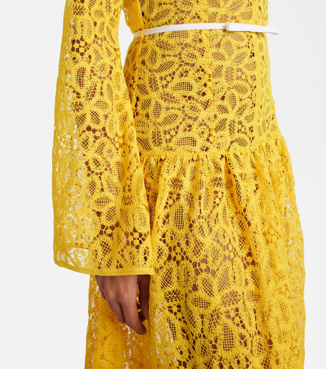 Robe longue en dentelle | Giambattista Valli