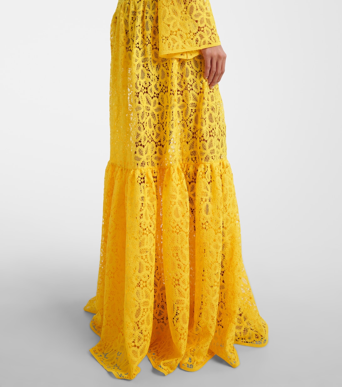 Robe longue en dentelle | Giambattista Valli