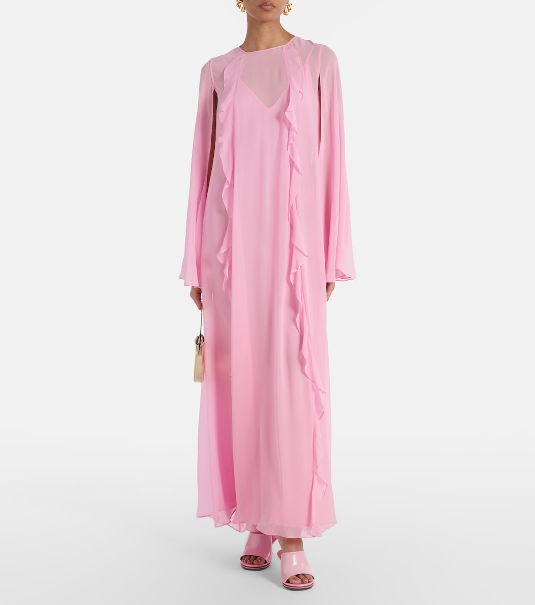 Robe longue Smirne en georgette | Max Mara