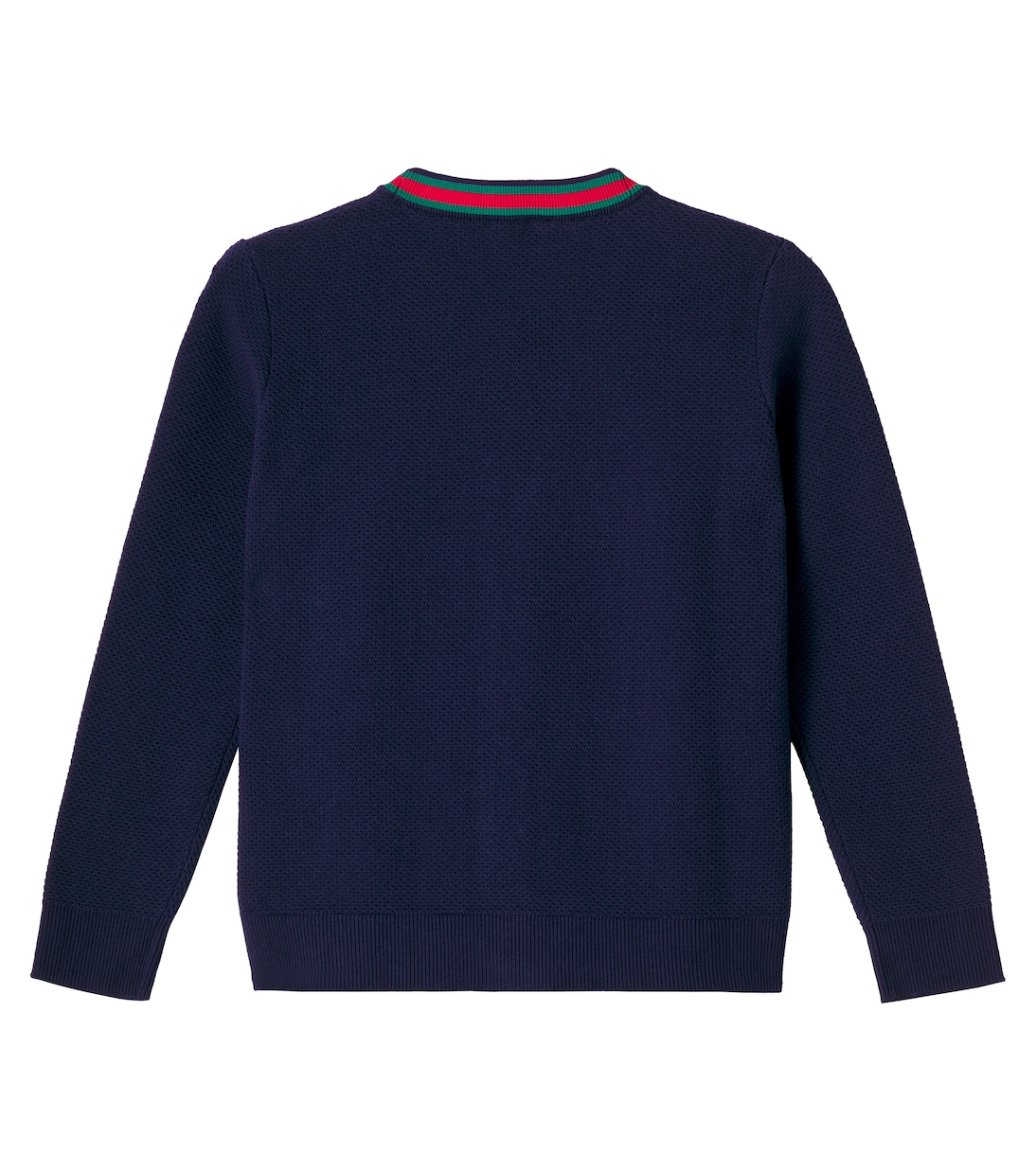 Cardigan Web Stripe en coton mélangé | Gucci Kids