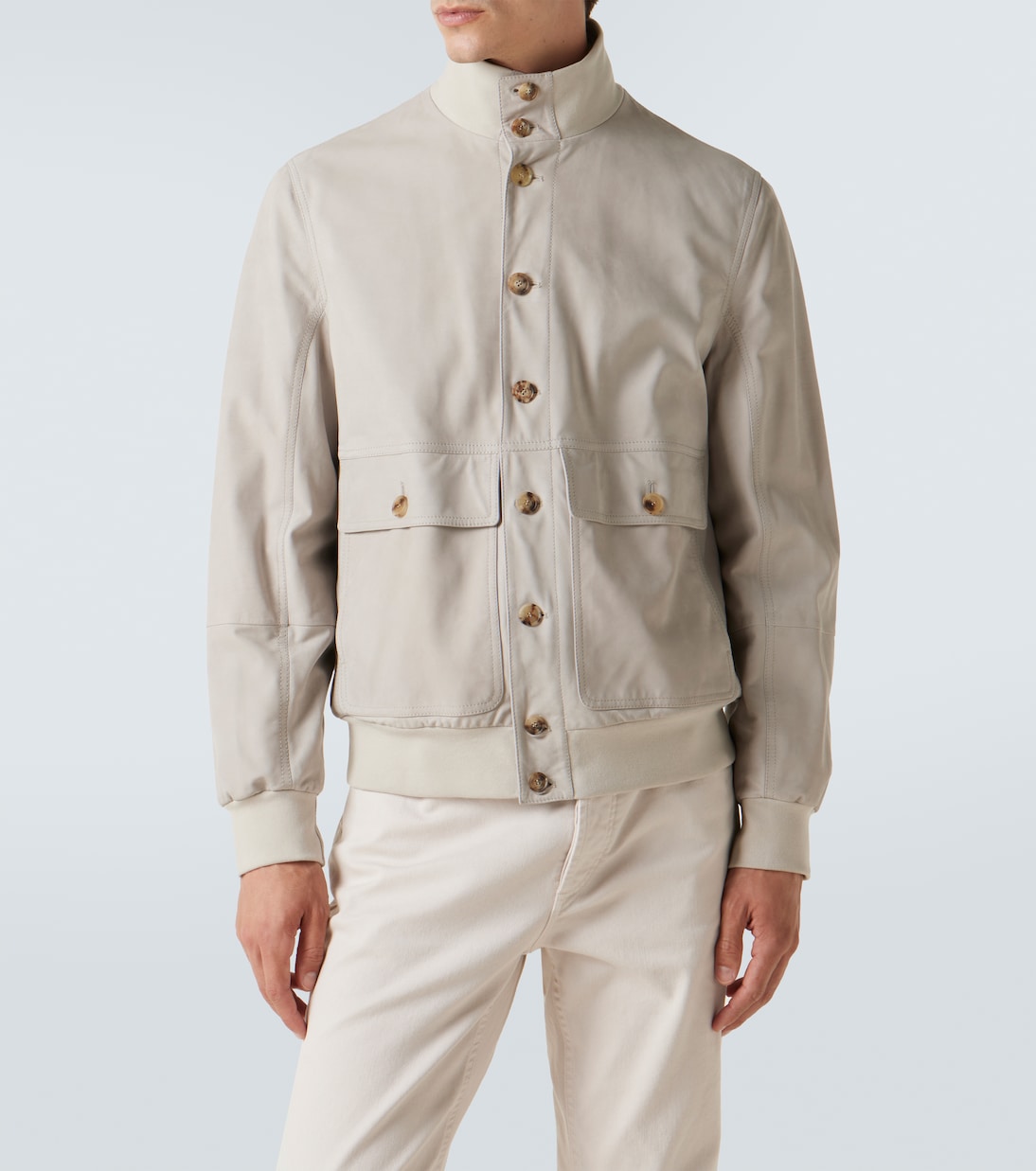 Blouson aus Leder | Brunello Cucinelli
