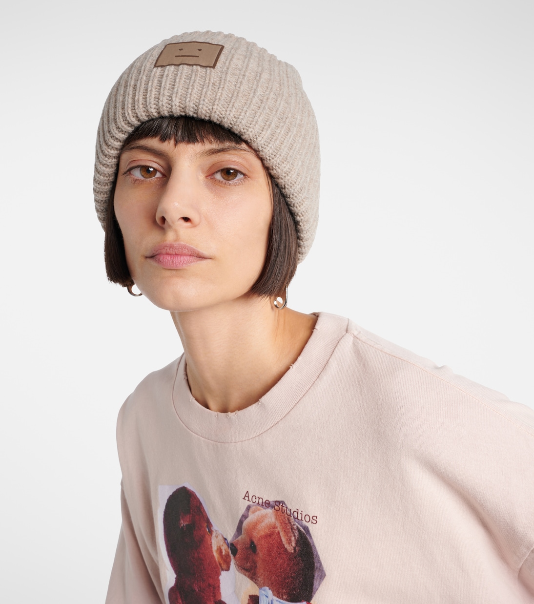 Berretto Face in misto lana | Acne Studios