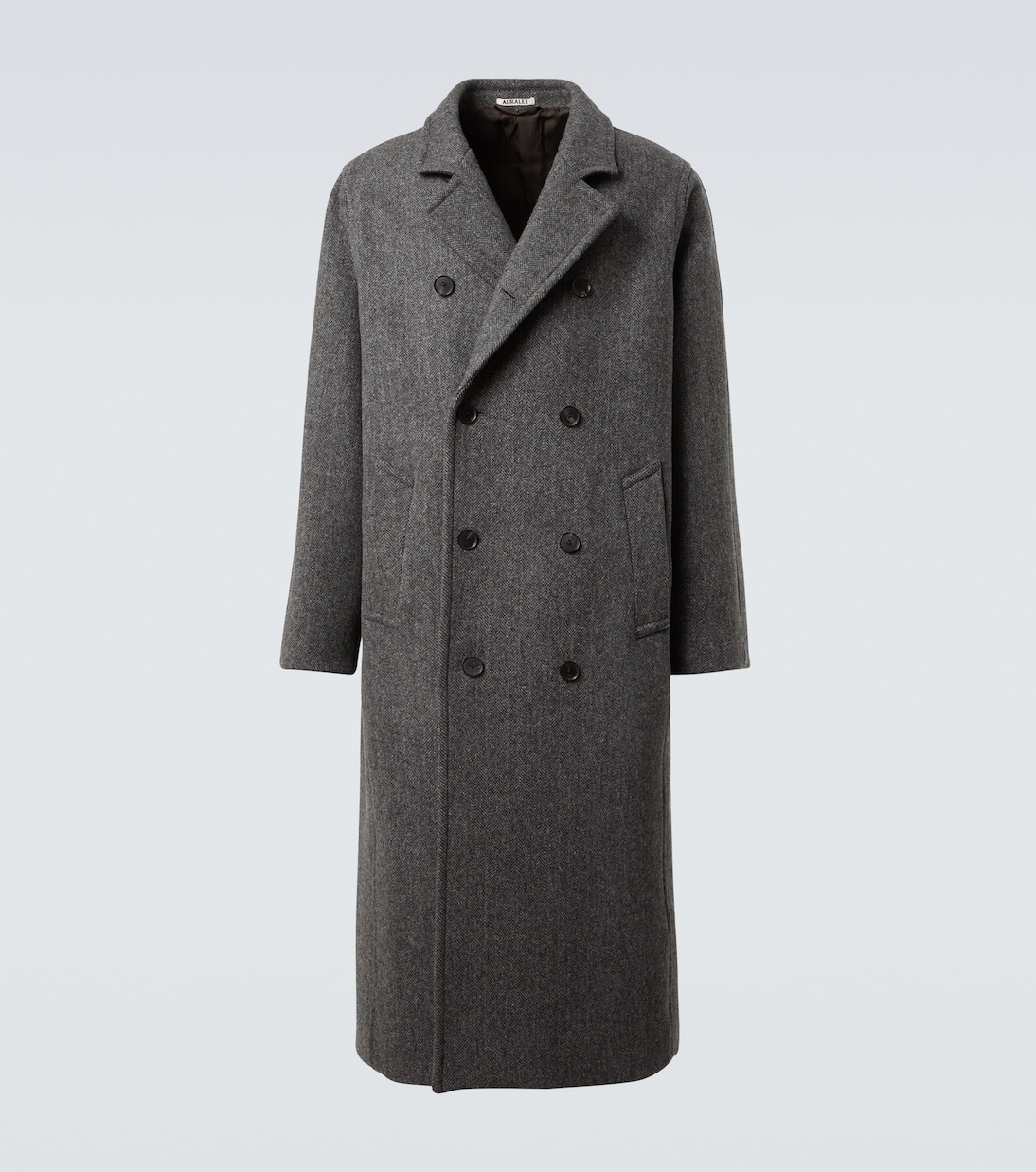 Double-breasted wool coat | Auralee