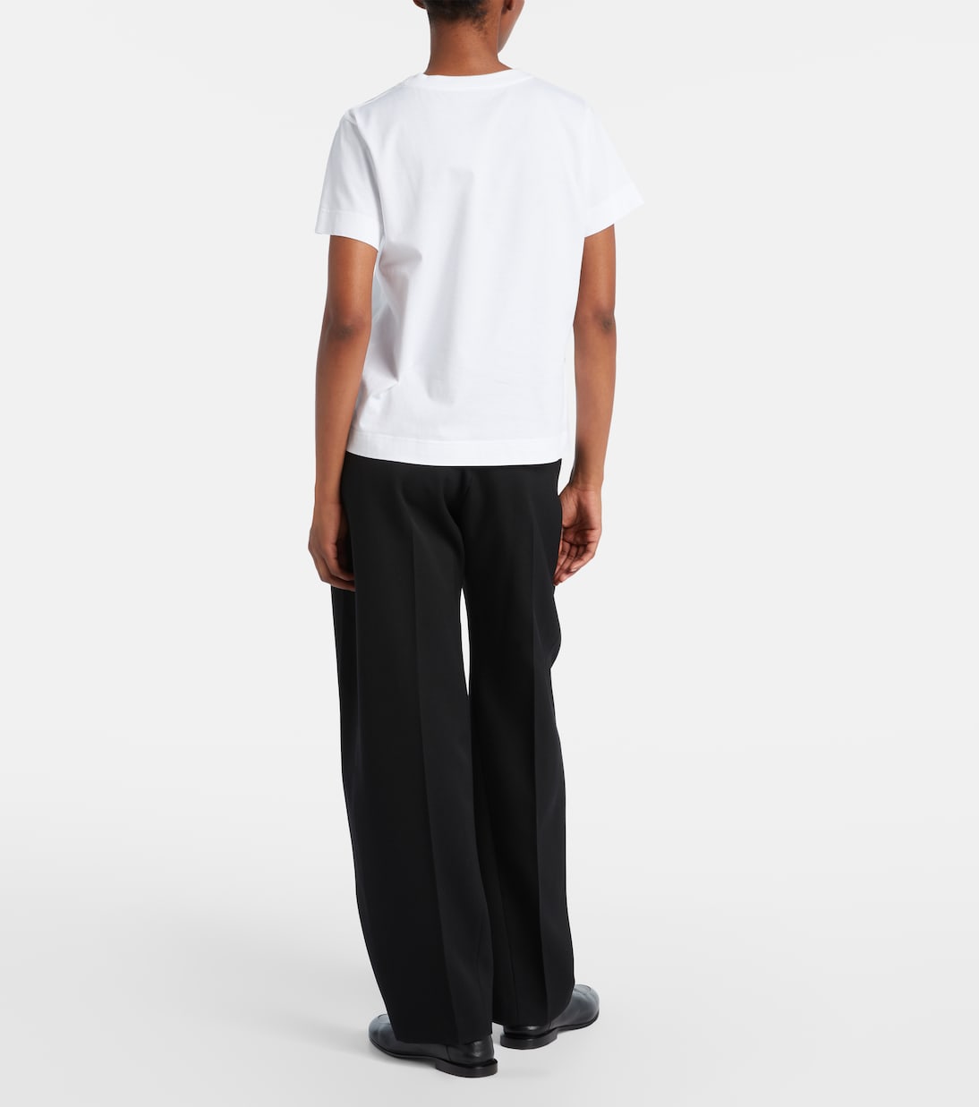 Distressed printed cotton jersey T-shirt | Givenchy