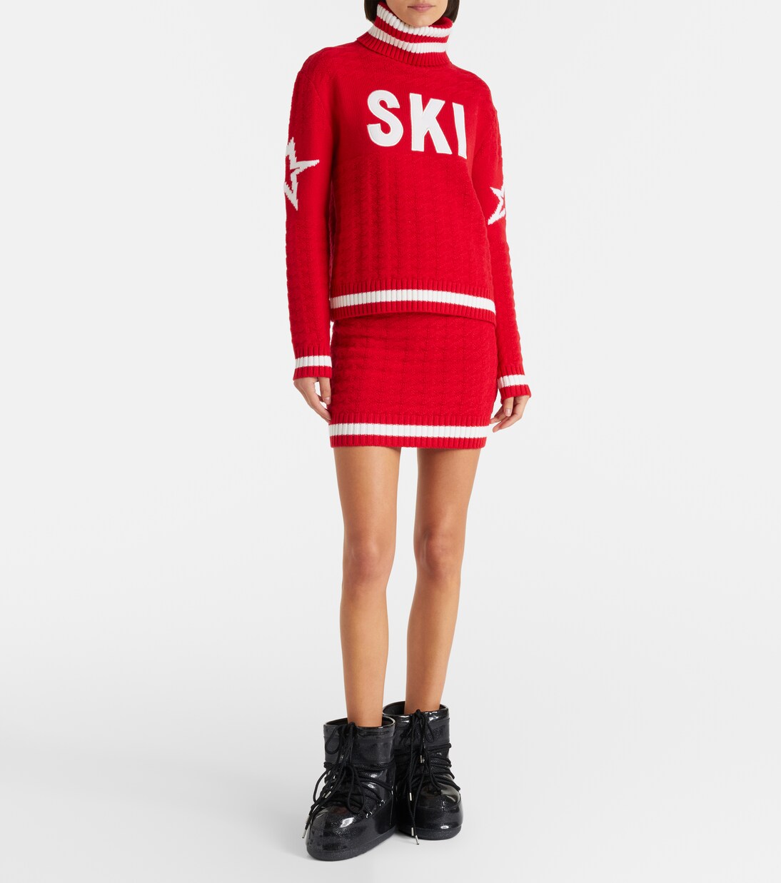 Glacier wool miniskirt | Perfect Moment