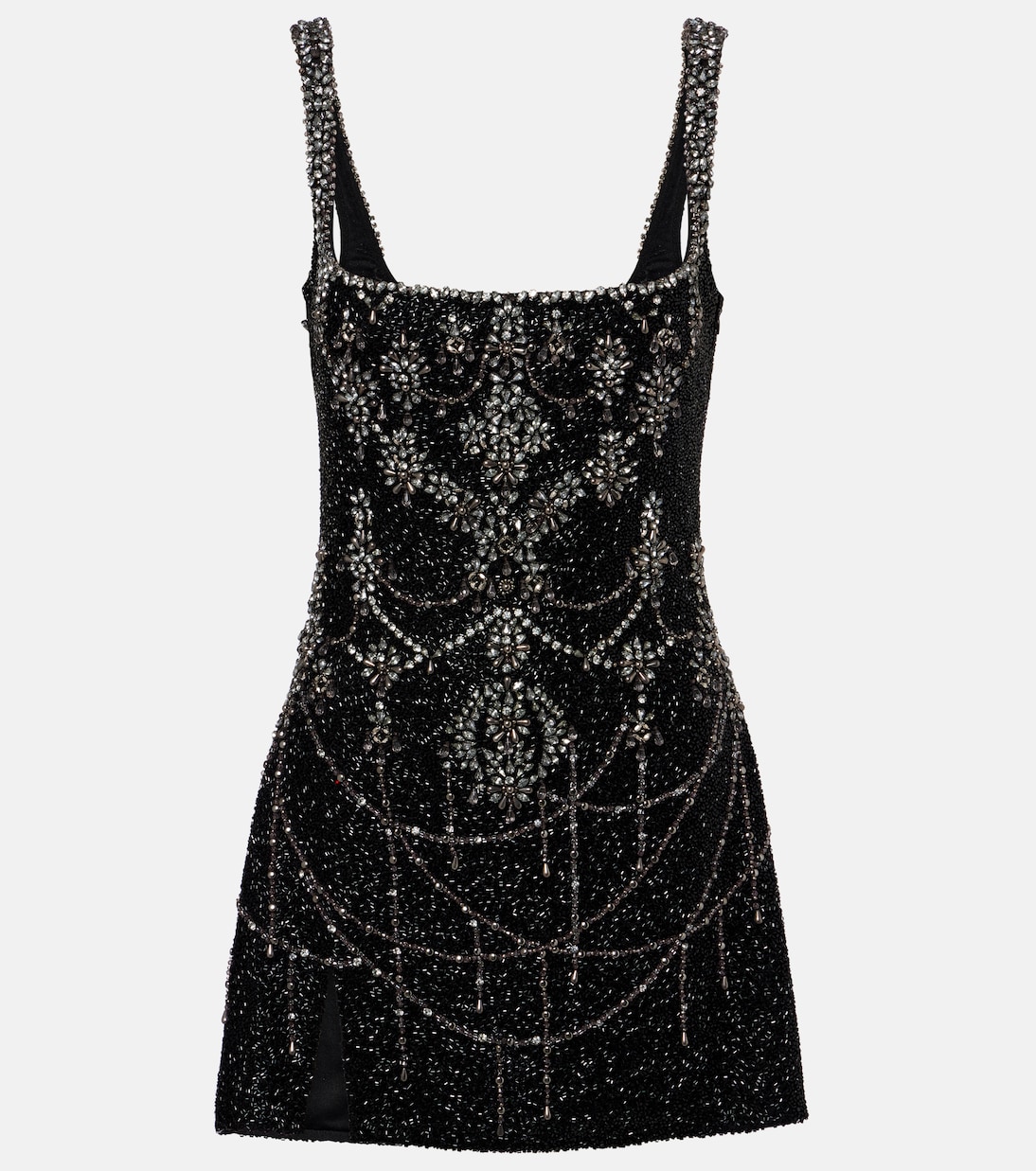 Chandelier embellished minidress | Clio Peppiatt