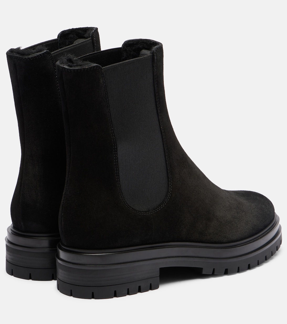 Chelsea suede ankle boots | Gianvito Rossi