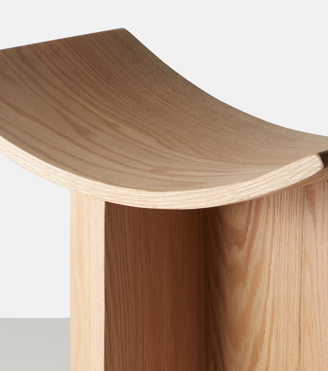 Brutus oak stool by Kristian Sofus Hansen and Tommy Hyldahl | 101 Copenhagen