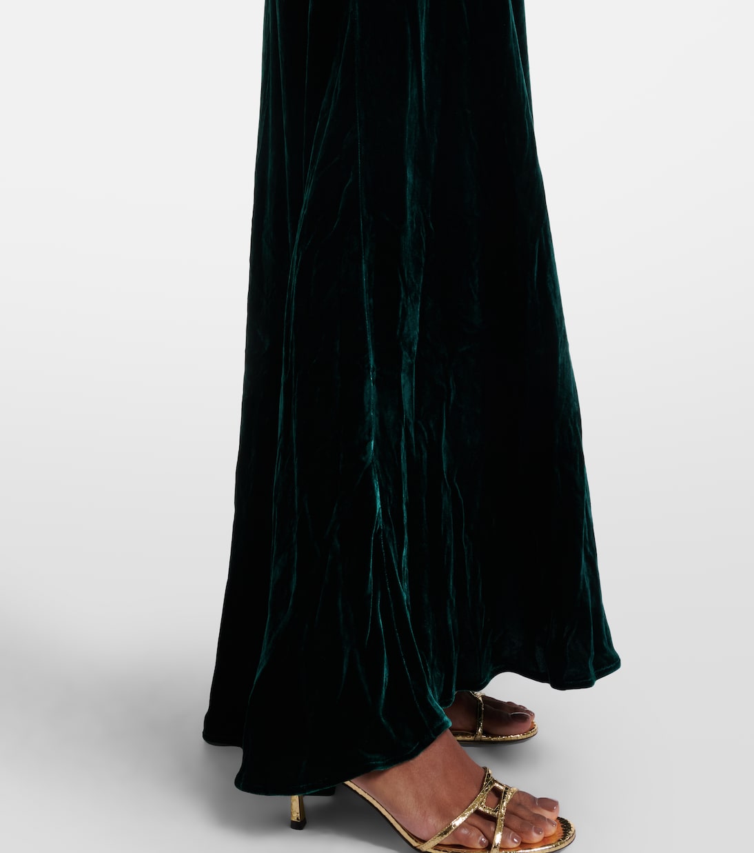 Vestido de fiesta Emory de terciopelo | Rixo