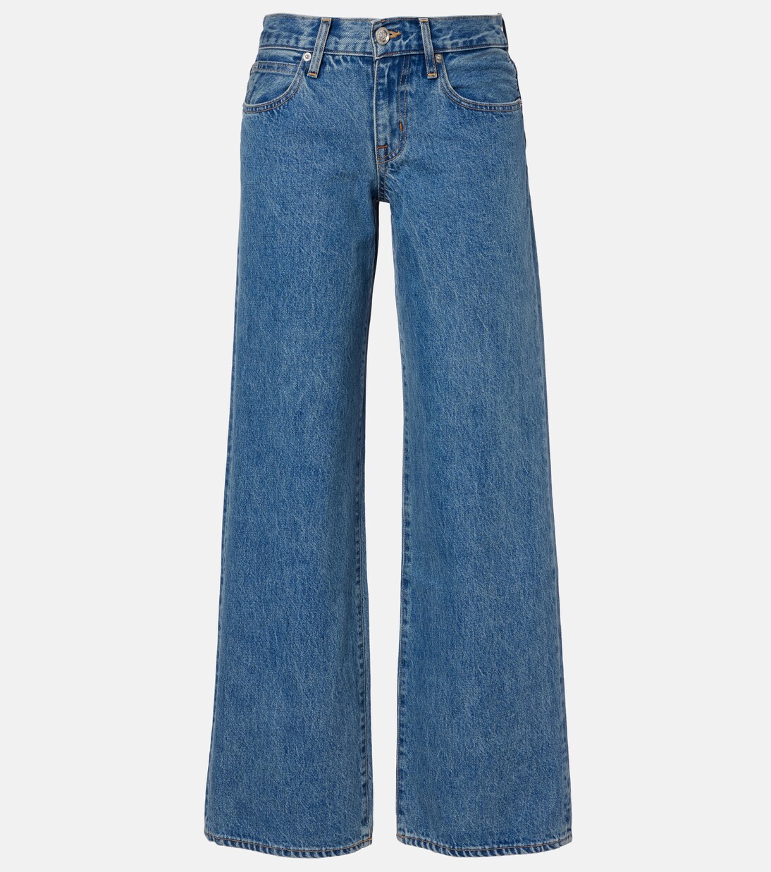 Lexi low-rise wide-leg jeans | Slvrlake