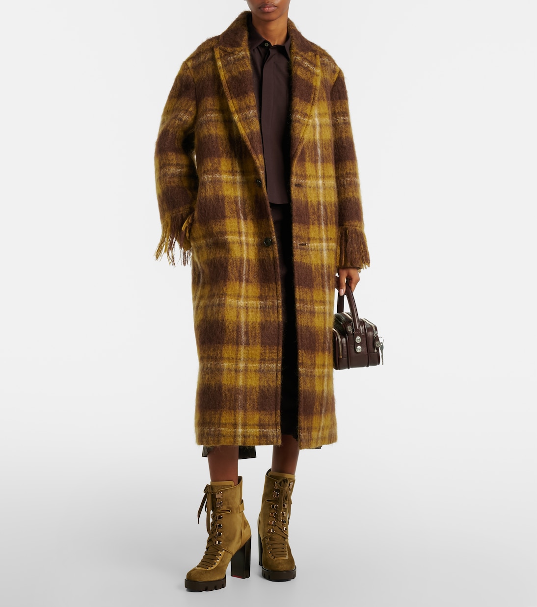 New Macademia 100 suede ankle boots | Christian Louboutin