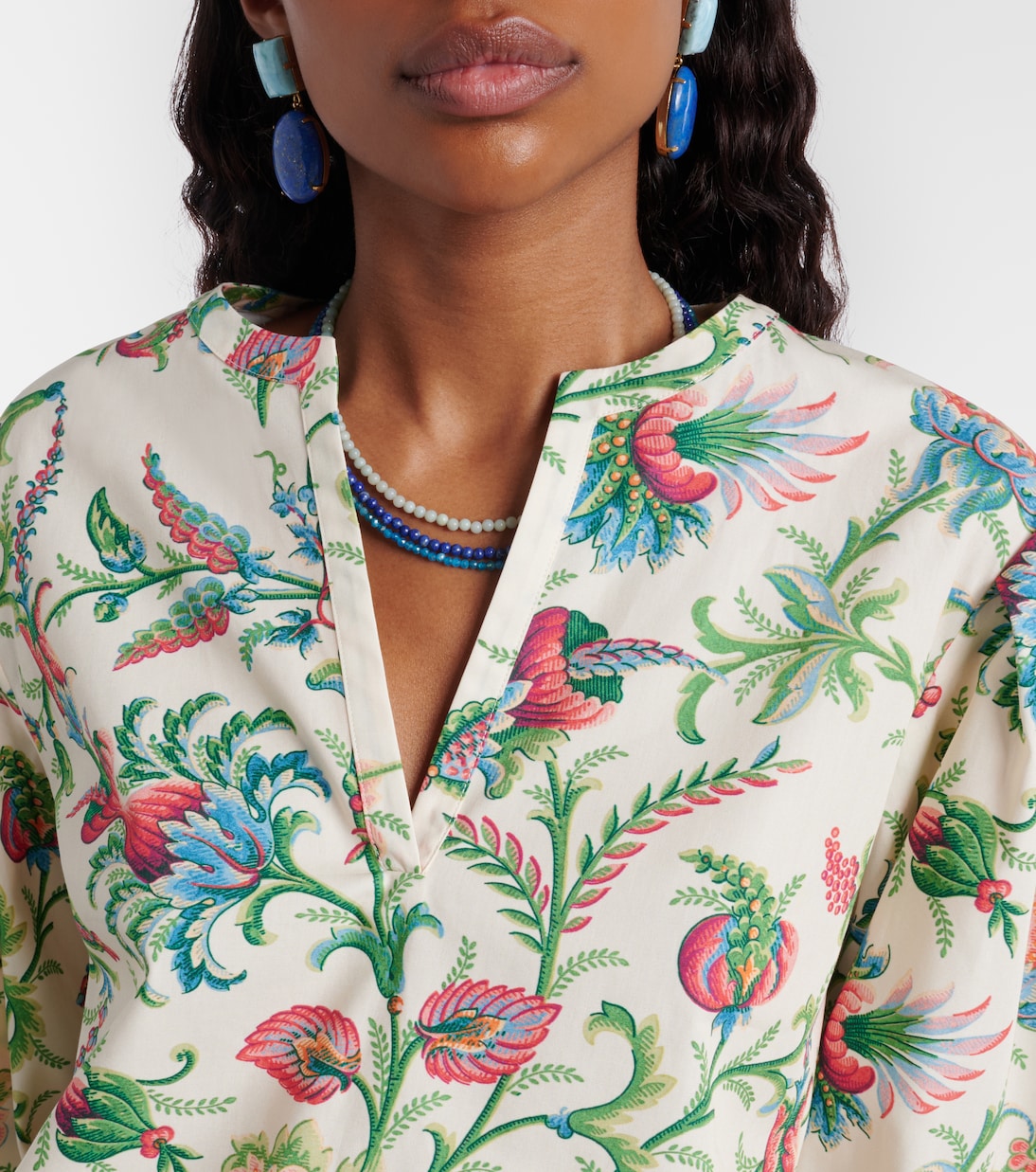 花卉棉质女式上衣 | Etro