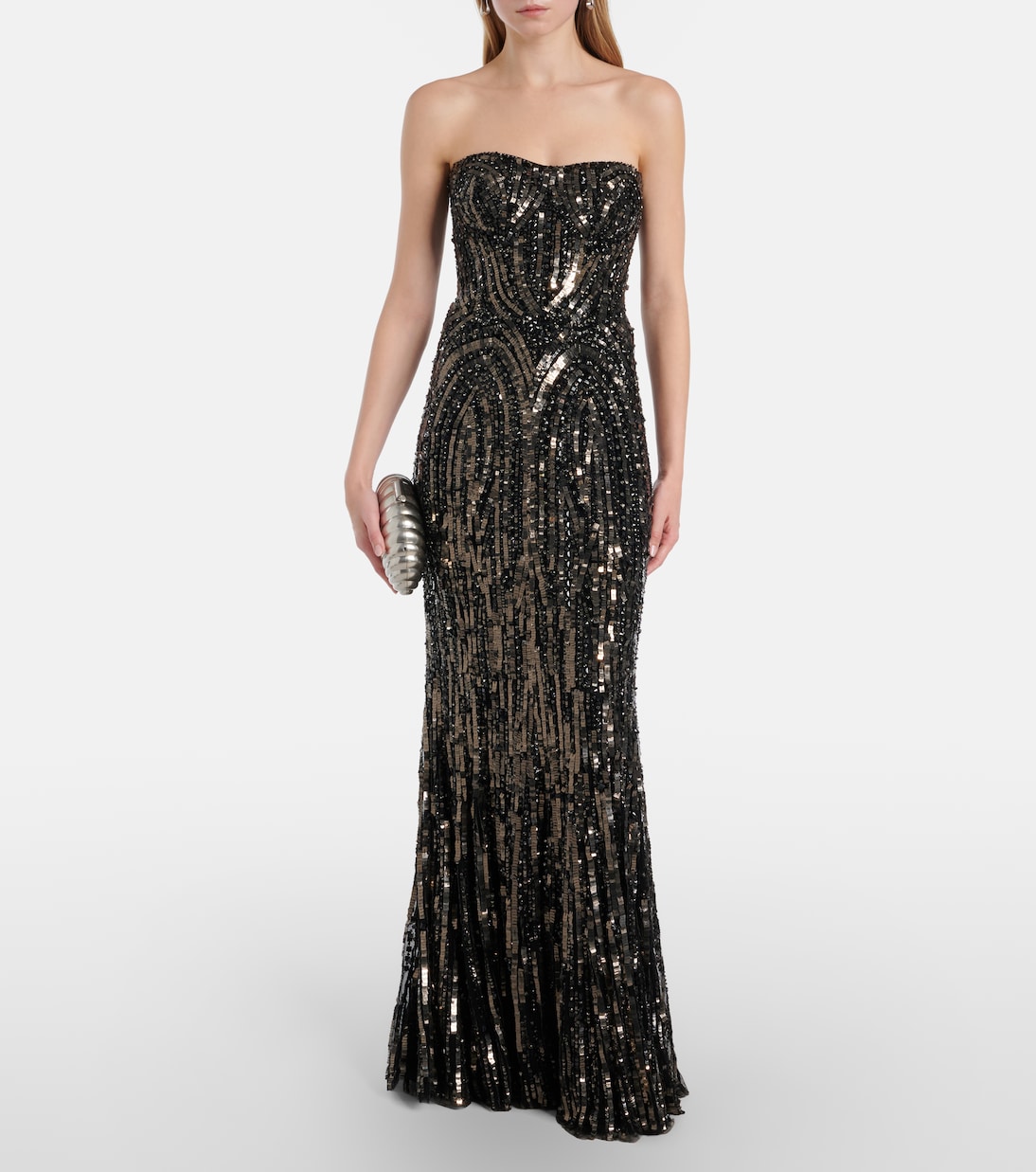 Euphoria embellished bustier gown | Jenny Packham