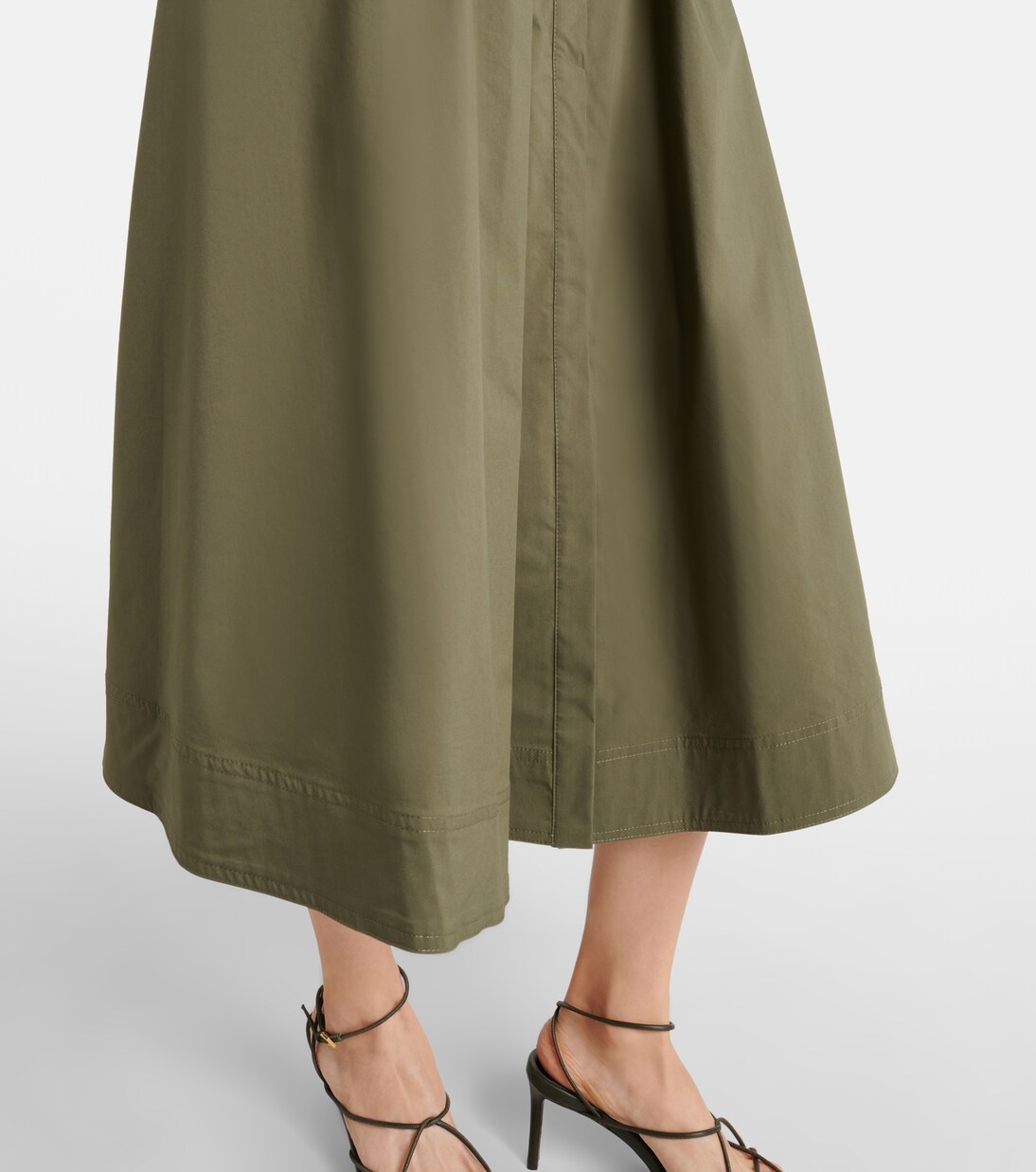 Jazz cotton-blend poplin shirt dress | Simkhai