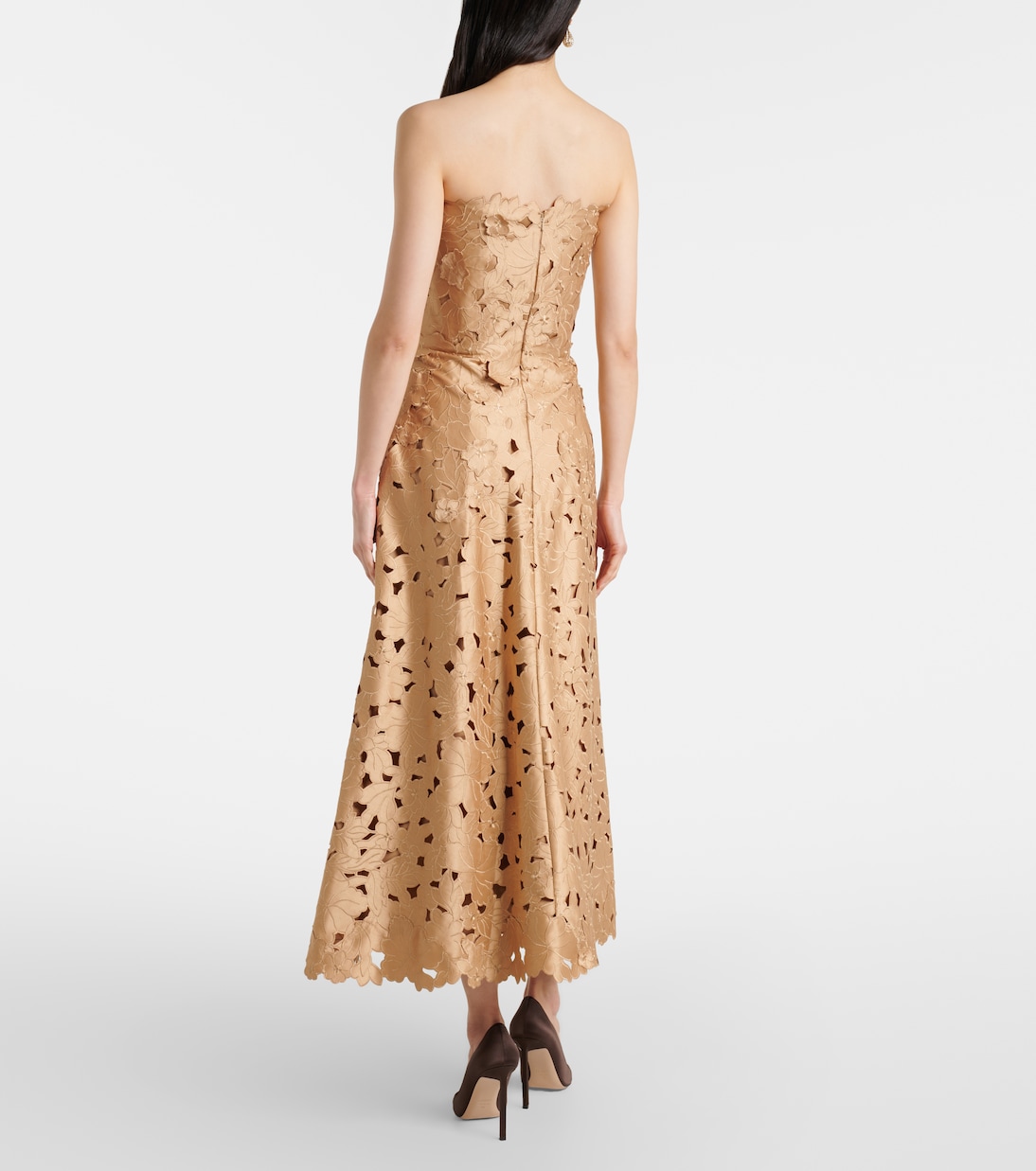 Kleid Vella aus Spitze | Costarellos