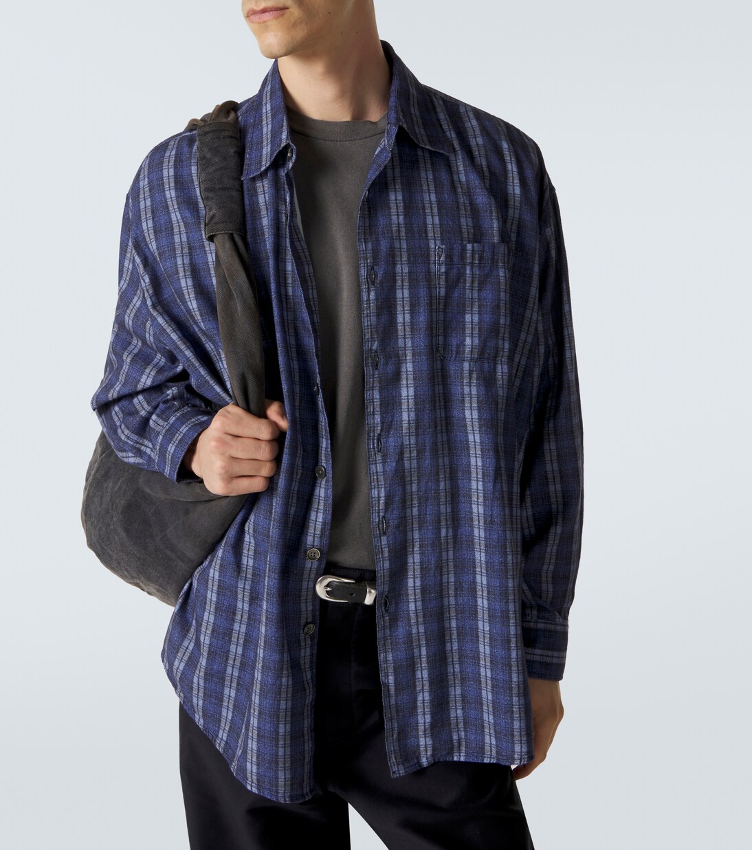 Borrowed checked cotton shirt | Our Legacy