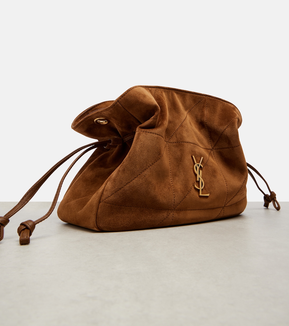 Bucket Bag Jamie Small aus Veloursleder | Saint Laurent