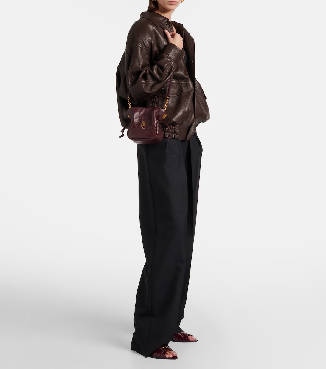 Bucket Bag Jamie Mini aus Leder | Saint Laurent