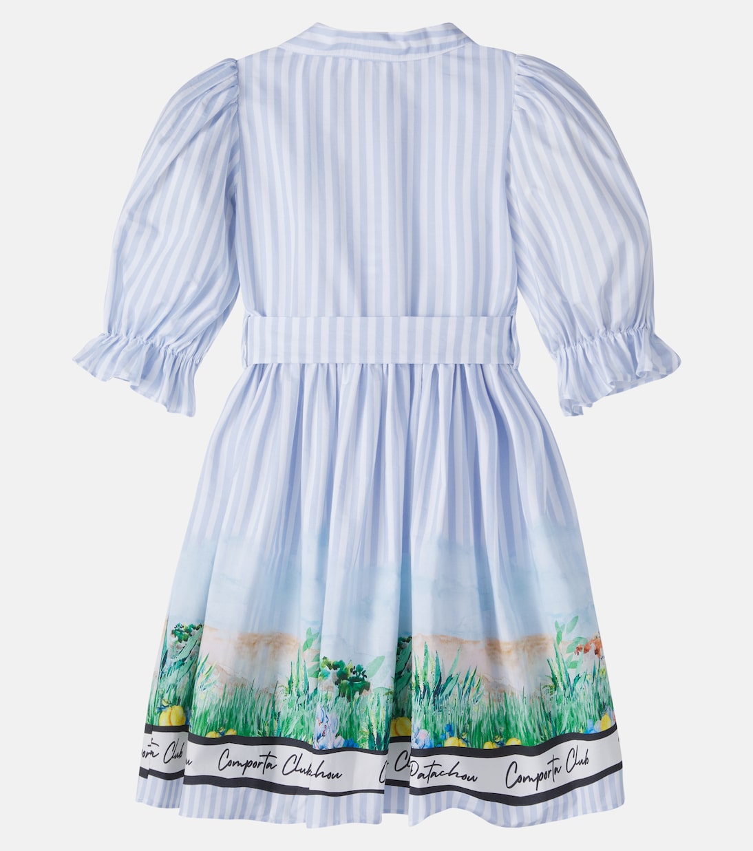 Striped cotton shirt dress | Patachou