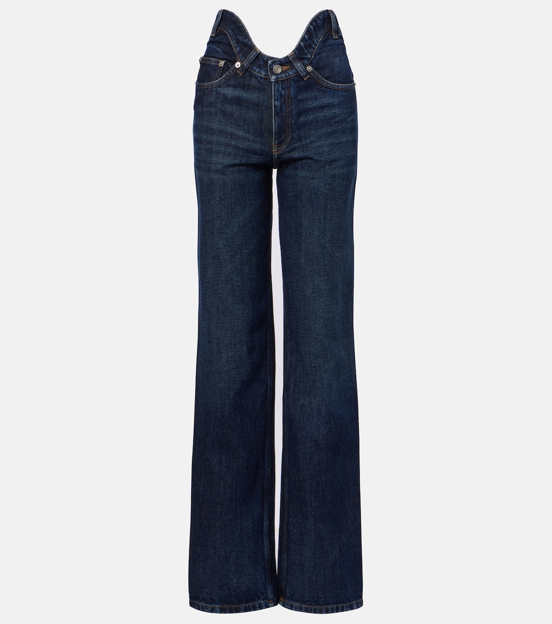 Mid-Rise Bootcut Jeans  | Jean Paul Gaultier