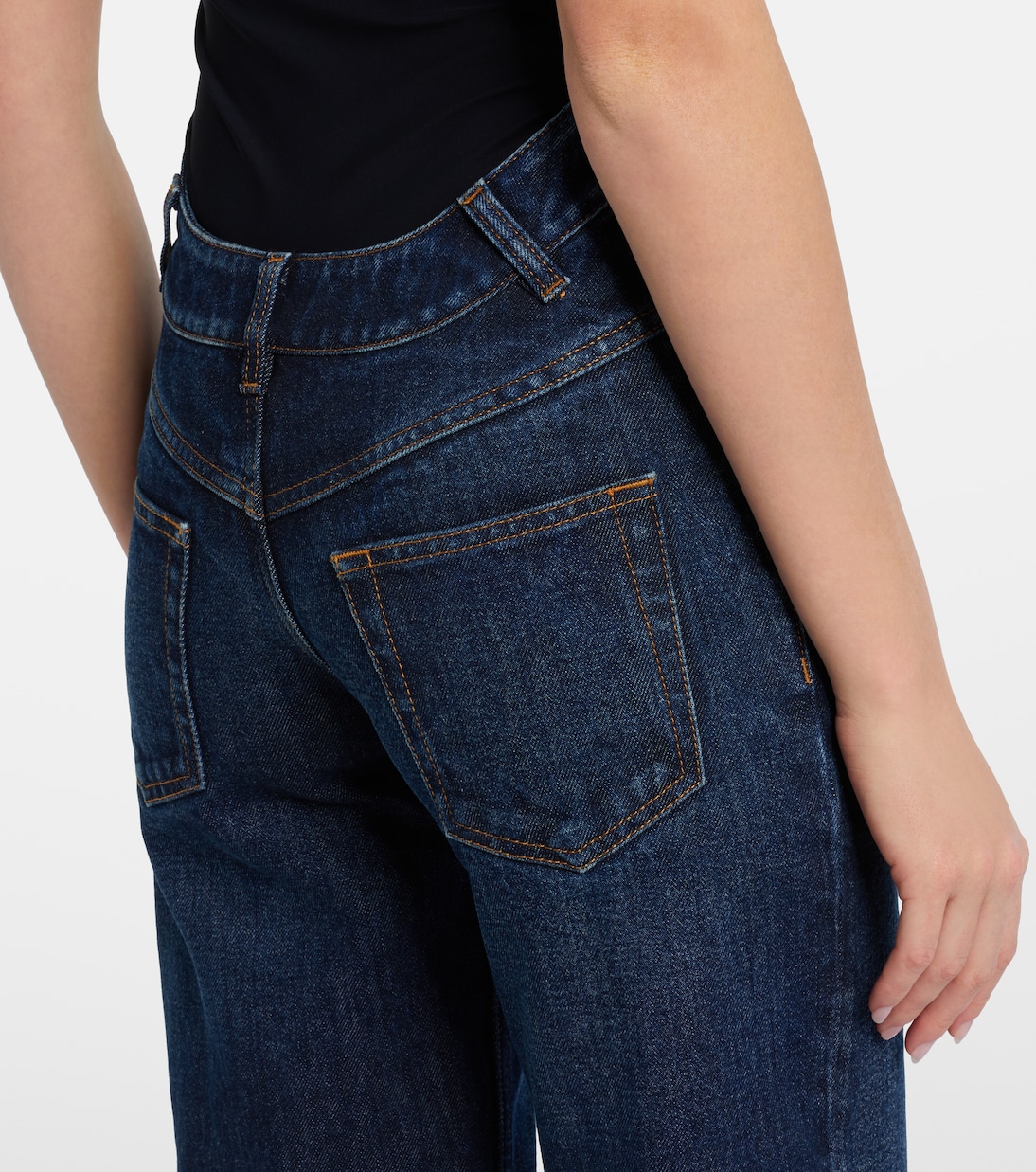 Mid-Rise Bootcut Jeans  | Jean Paul Gaultier
