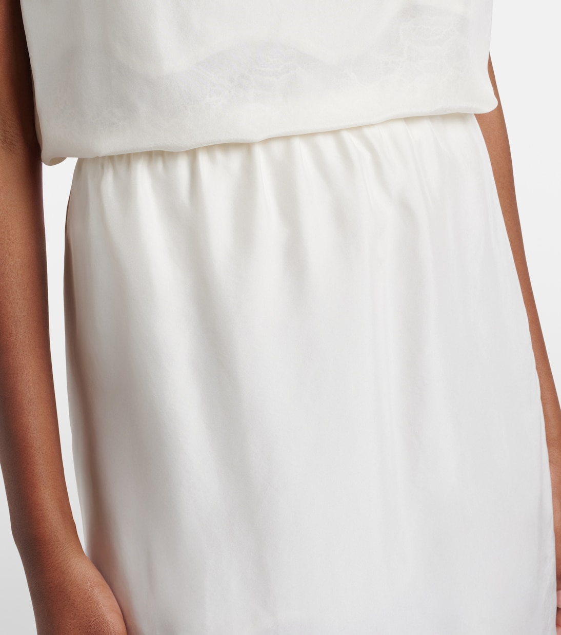 Jupe midi Playful Volumes en soie | Dorothee Schumacher