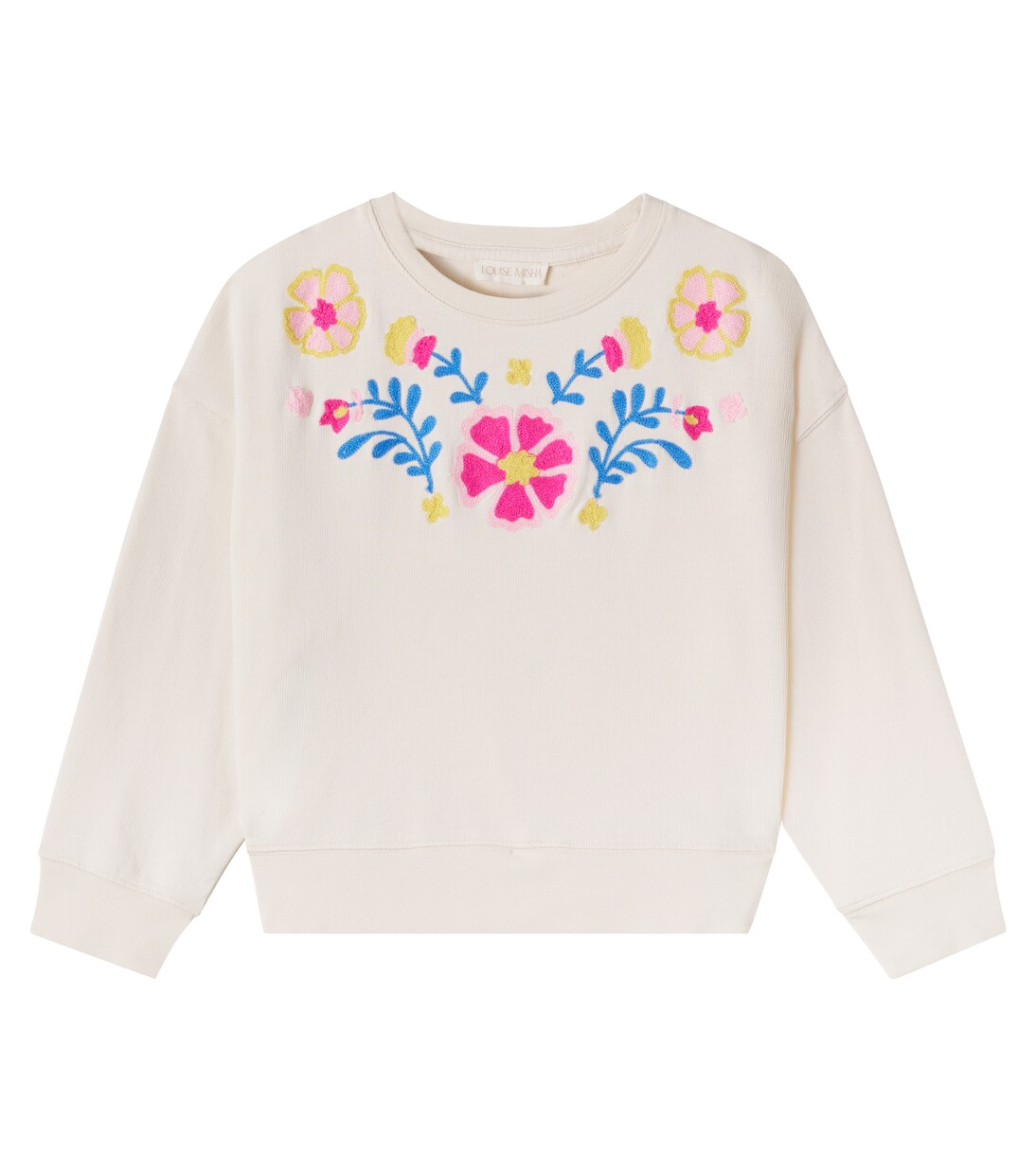 Estella cotton jersey sweatshirt | Louise Misha