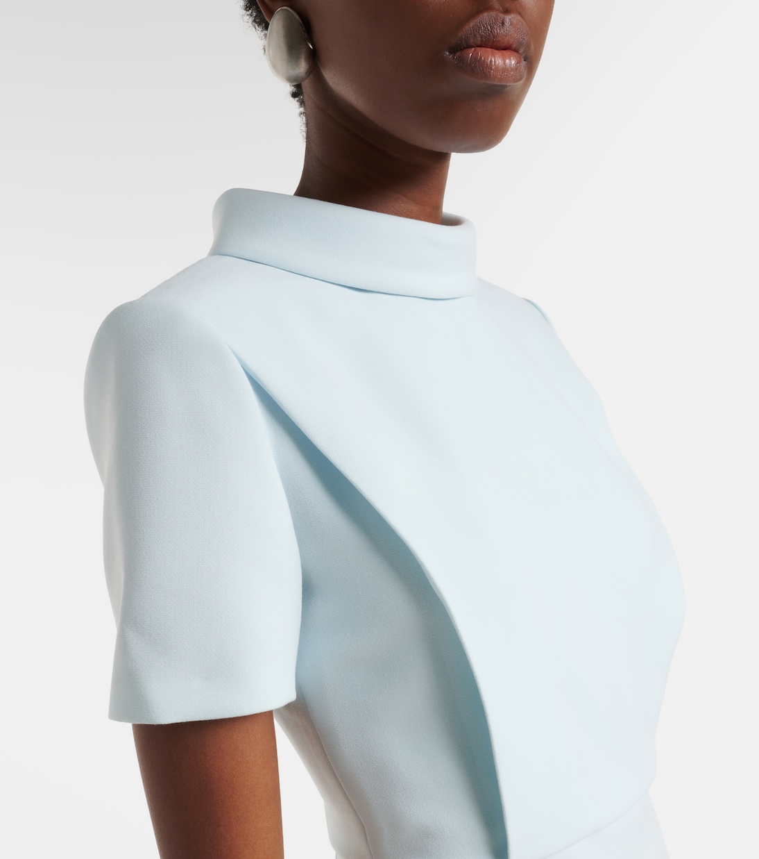 Vestido midi de crepé | Roland Mouret