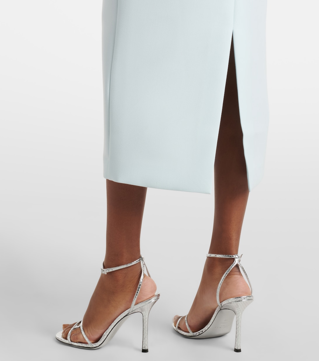 Vestido midi de crepé | Roland Mouret