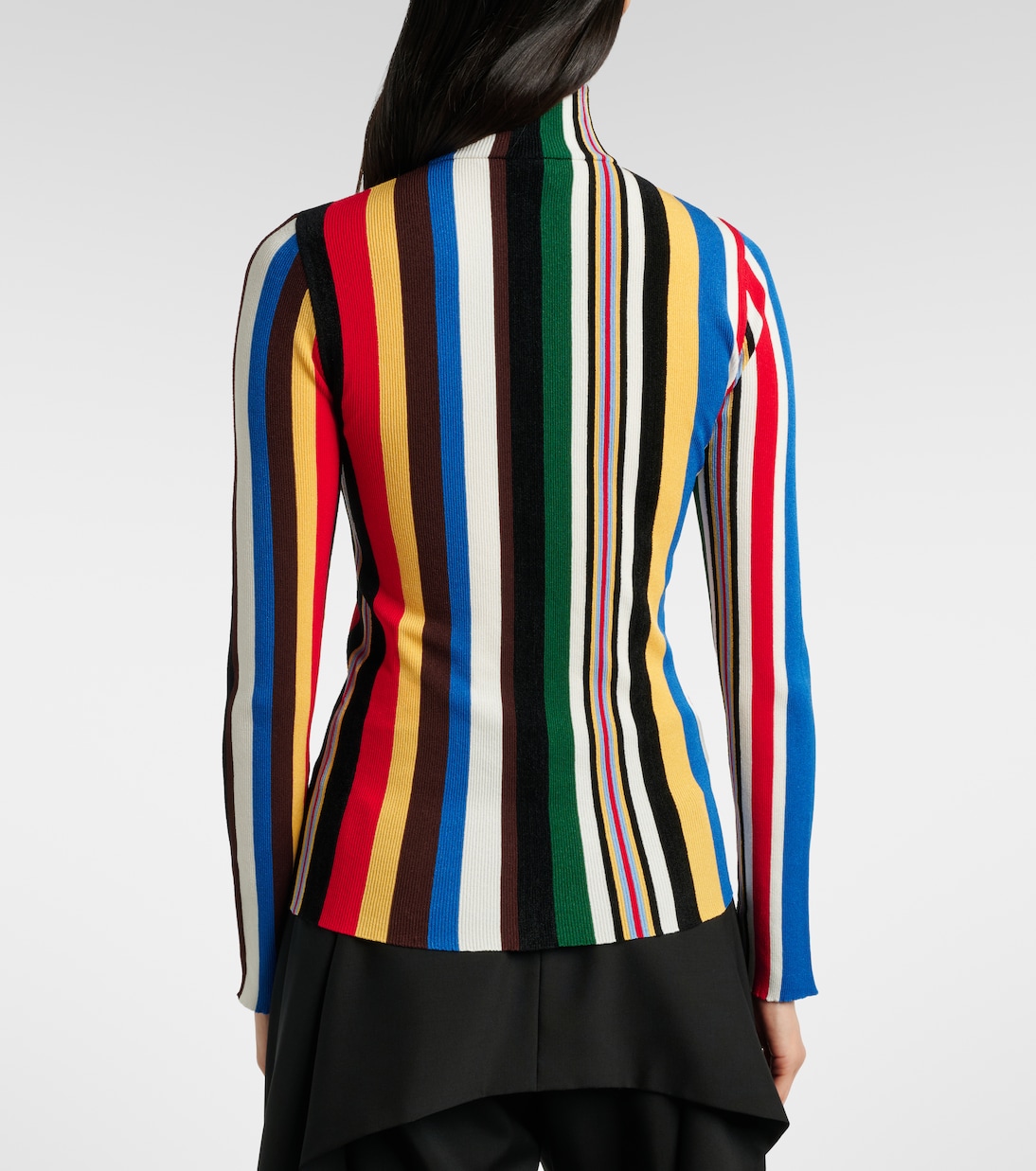 Striped half-zip sweater | Loewe