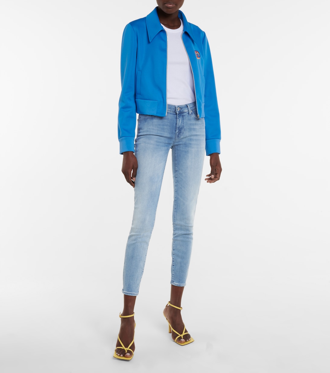 Jeans The Skinny B(air) de tiro medio | 7 For All Mankind