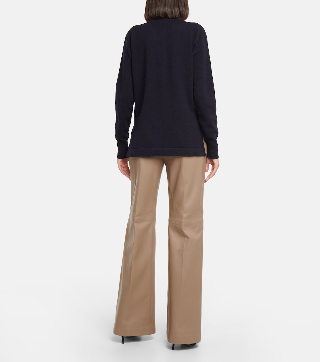 Jersey de lana adornado con cadenas | Victoria Beckham